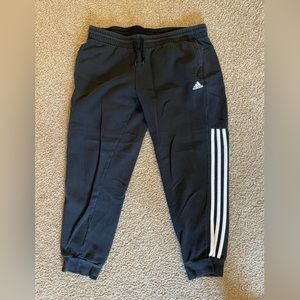 Adidas Sweatpant Joggers - Black. Size Large.